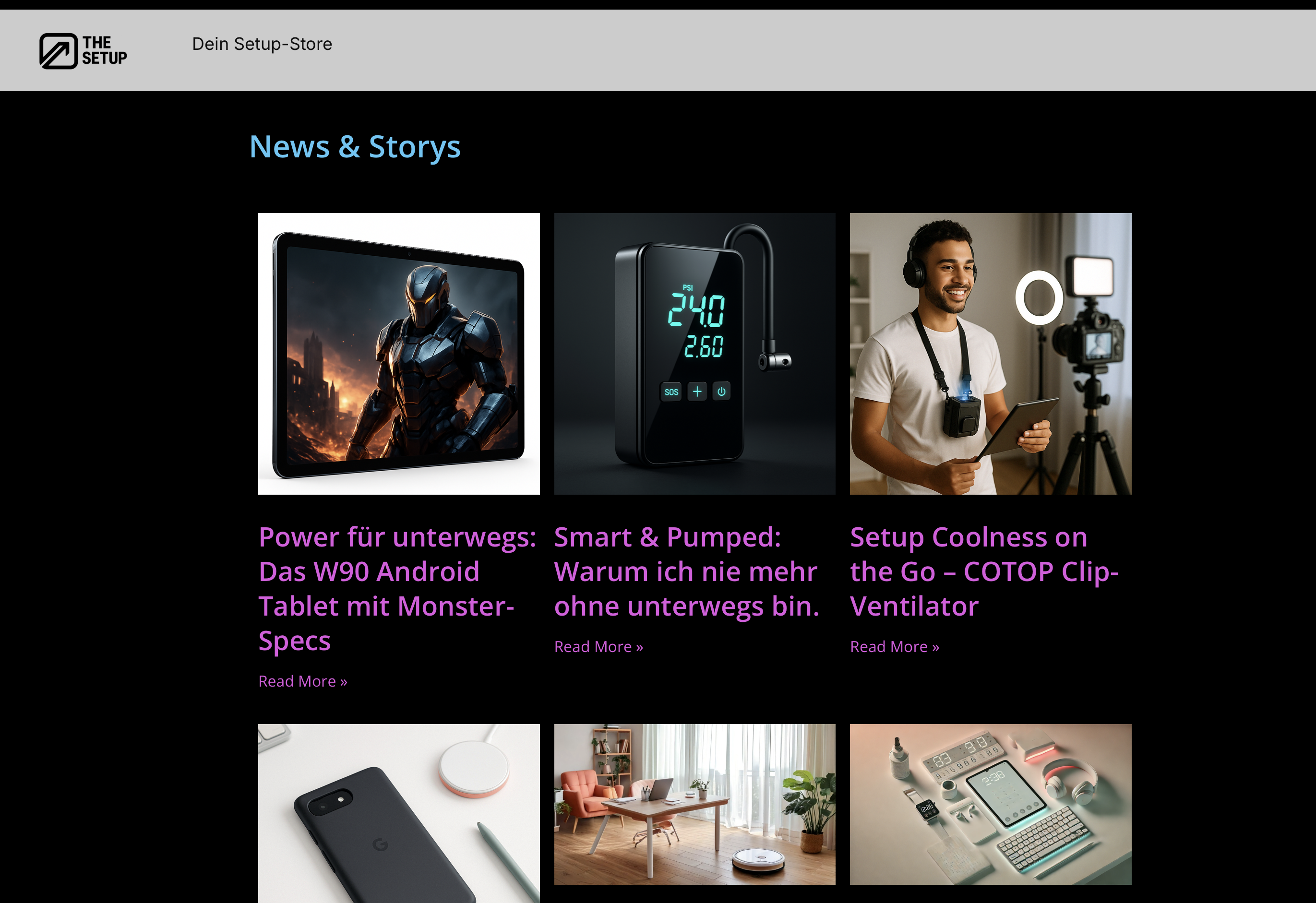 The Setup – News & Story-Grid